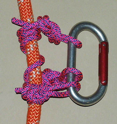Carabiner Knot: Marlatt Knot