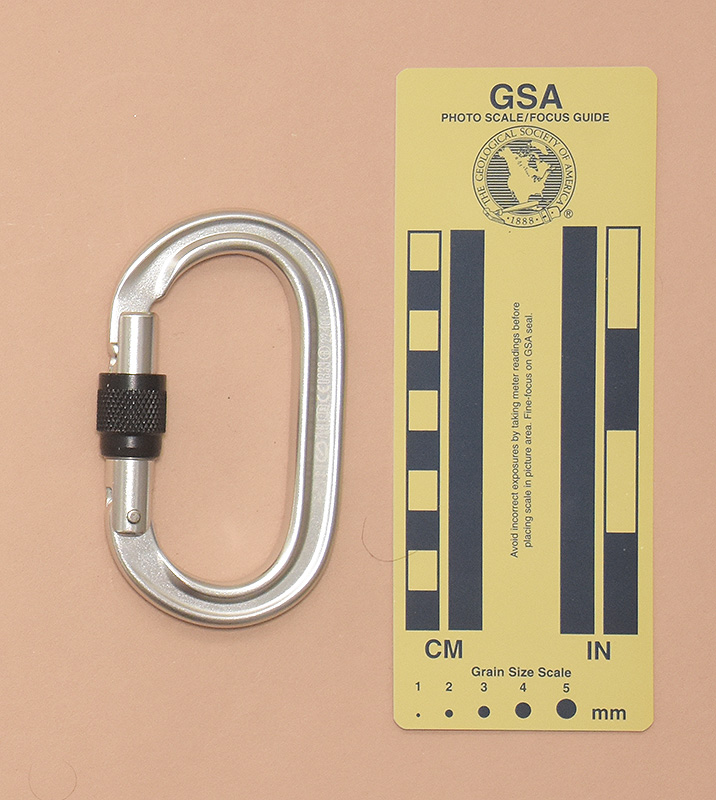 409: Black Diamond  Oval Keylock Screwgate Rear View