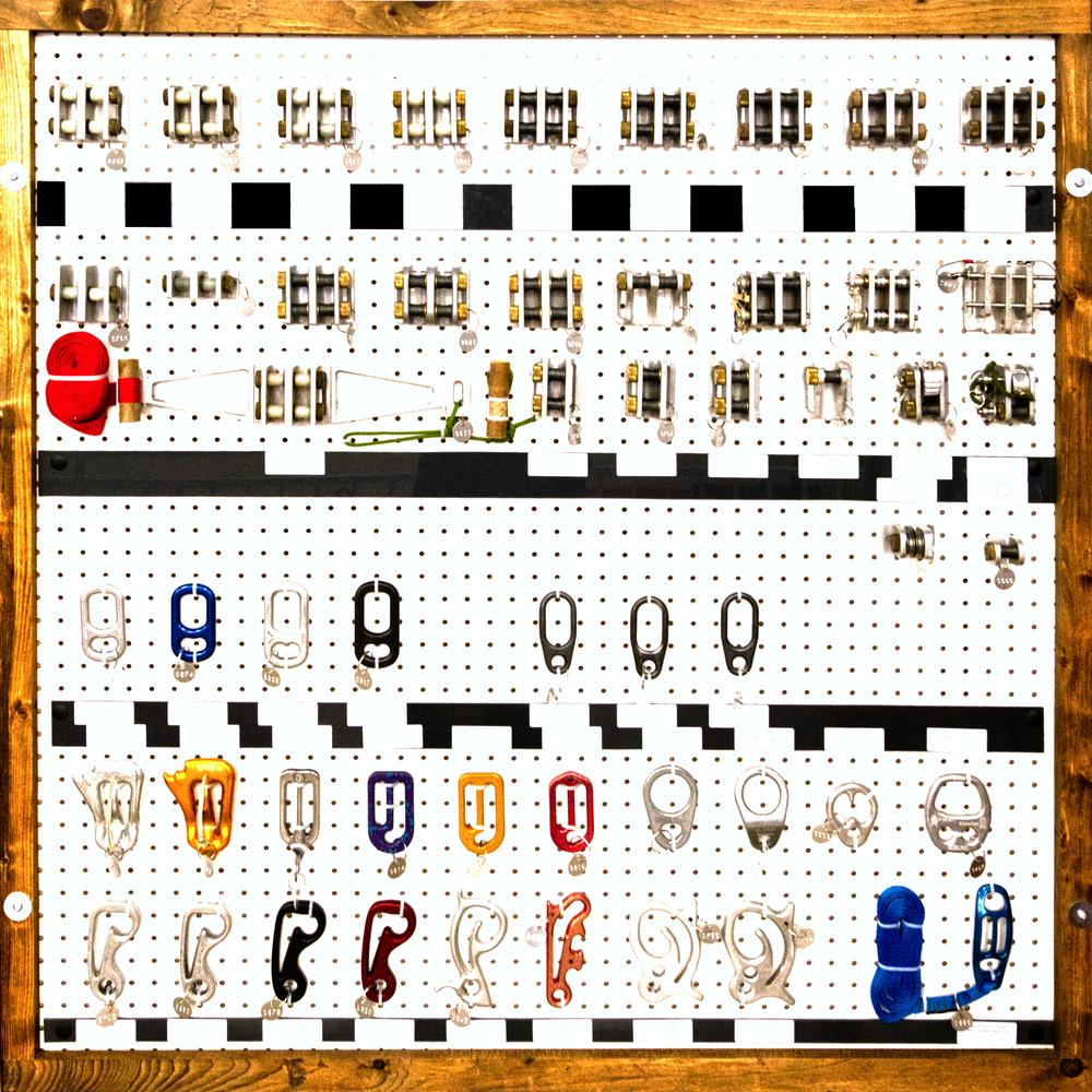 Chest Boxes III, Belay Plates
