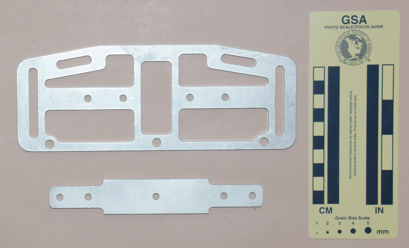 Unassembled plate