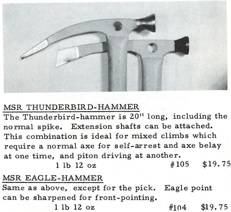 Eagle and Thunderbird Hammers